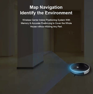 NoorAura™Smart Robotic Vacuum Cleaner.