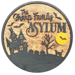 Home Personalized Halloween Home Decor.