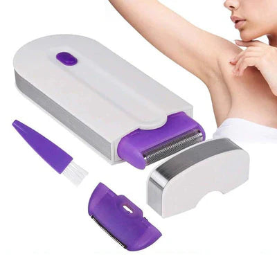 NoorAura™Purple Epilator – آلة إزالة الشعر البنفسجية.