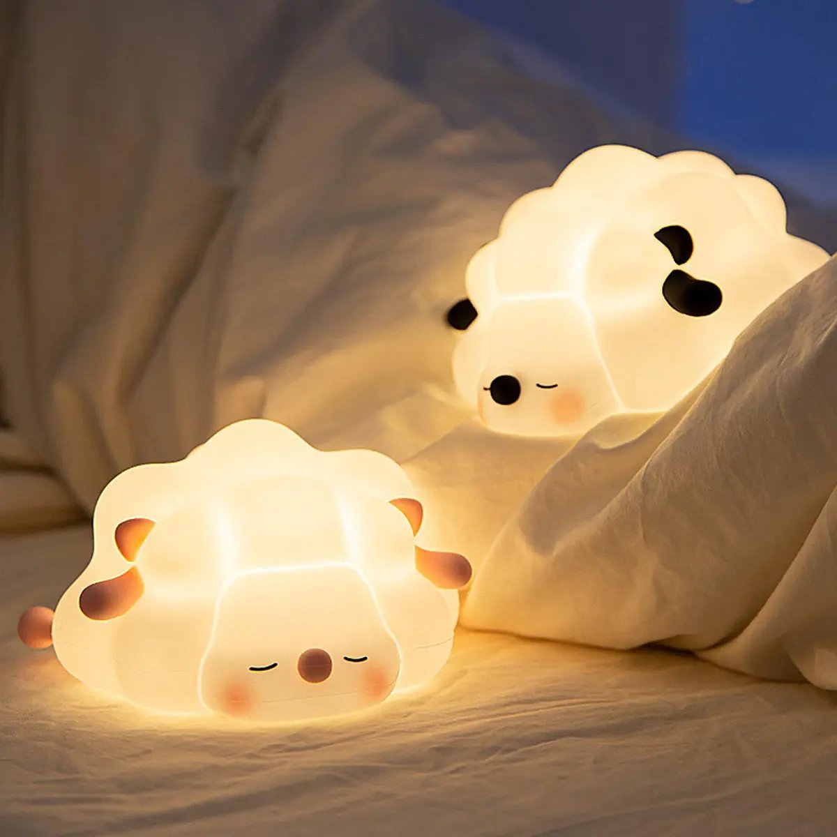 Night Light For Kids Silicone Nursery Night Lamp Nursery Nightlight.
