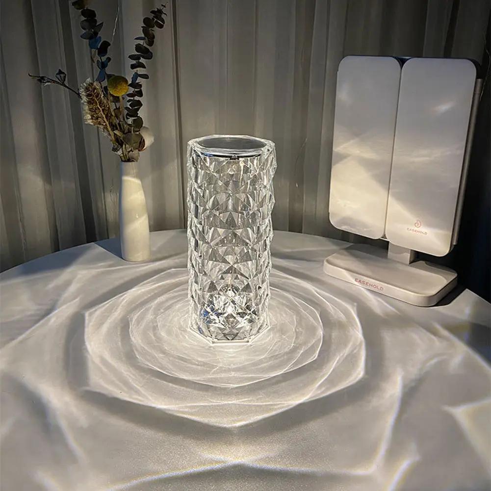 NoorAura™LED Crystal Table Lamp.