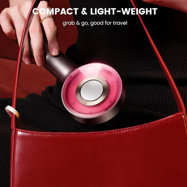 NoorAura™ Scalp Massager Brush (Red) – فرشاة تدليك فروة الرأس (حمراء).