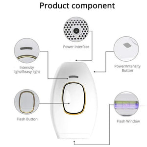 NoorAura™ IPL Laser Hair Removal – جهاز إزالة الشعر بالليزر IPL.