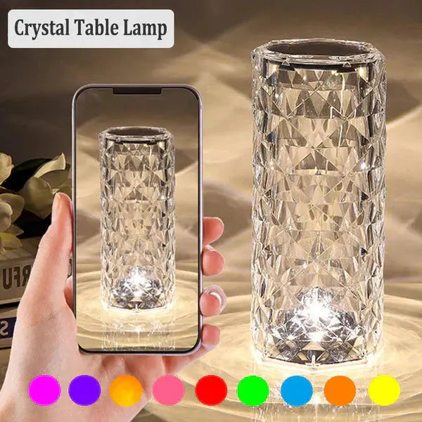 NoorAura™LED Crystal Table Lamp.